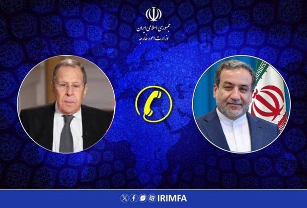 گفتگوی تلفنی وزرای خارجه ایران و روسیه