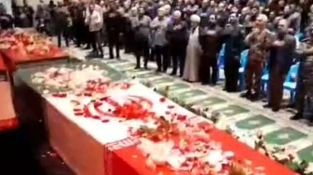 گلستان میزبان ۵ ستاره بی‌نام / مراسم وداع با پیکر شهدای گمنام برگزار شد