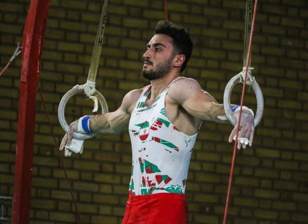 ژیمناستیک قهرمانی آسیا| برنز دارحلقه برای سیاوش سیاهی