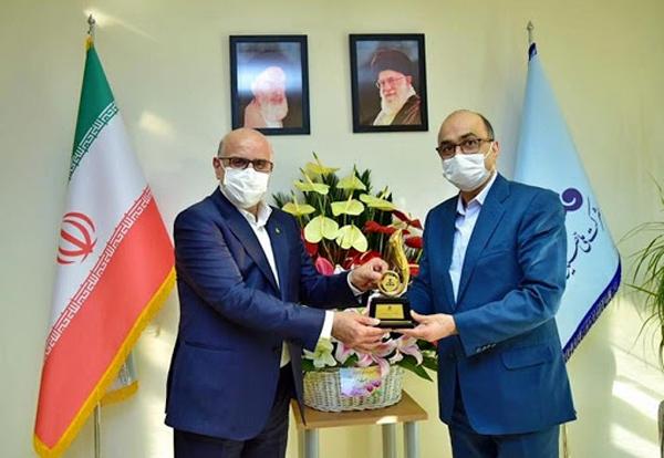 دیدار مدیران‌عامل بانک تجارت و شرکت ملی صنایع پتروشیمی