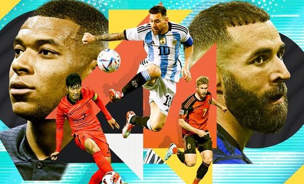 معرفی ۵۰ بازیکن برتر جام جهانی 2022 قطر