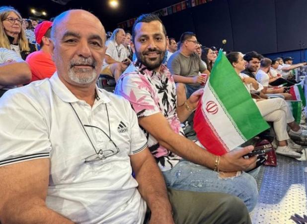 حس و حال پدر حسن یزدانی در کشتی فینال پسرش