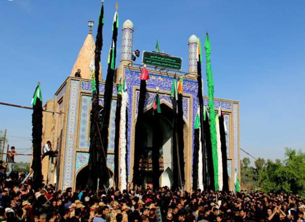 تصویر هوایی از تاسوعای باشکوه دزفولی ها+فیلم