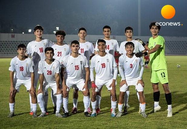 پیروزی پرگل نوجوانان ایران مقابل چین تایپه