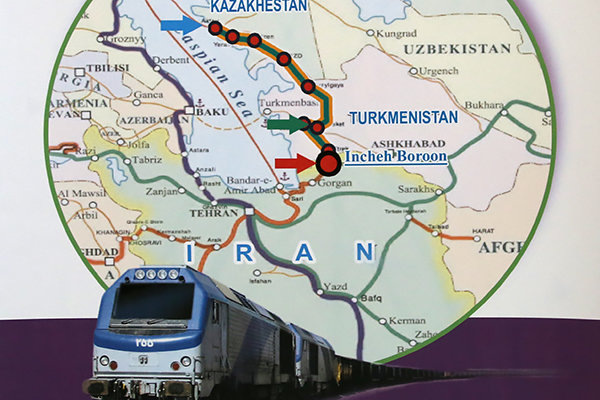 گسترش همکاری ریلی ایران، ترکمنستان و ازبکستان