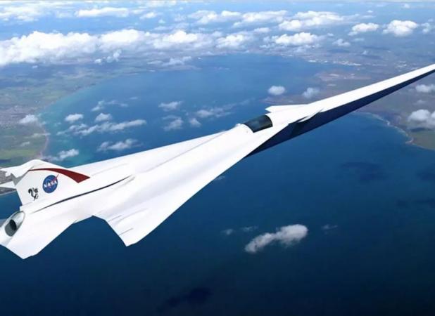 هواپیمای فوق کم‌صدای ناسا برای اولین بار پرواز کرد