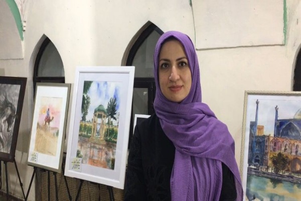 نمایشگاه گروهی نقاشی در دومین بنای خشتی ایران برگزار شد