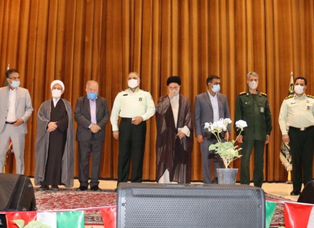 مراسم تکریم و معارفه فرمانده نیروی انتظامی شهرستان گلپایگان