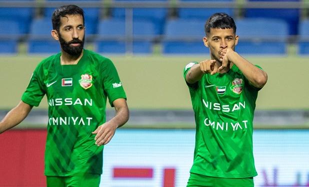مهاجم تیم ملی بهترین بازیکن تیم شباب الاهلی شد