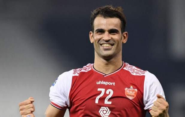 گل اول پرسپولیس به استقلال توسط آل کثیر+فیلم
