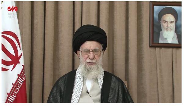 سومین پیام تصویری رهبر انقلاب خطاب به مردم 