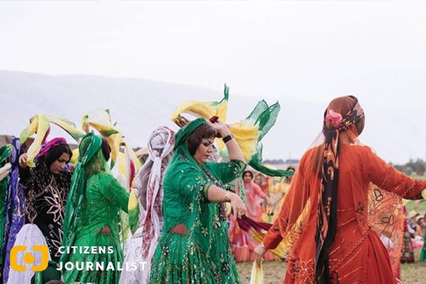«رقص دستمال» در جشنواره بین‌المللی کوچ عشایر 