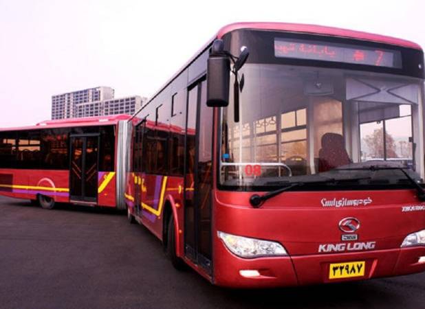 ۱۵ دستگاه اتوبوس دوکابین ۱۸‌متری در راه تهران