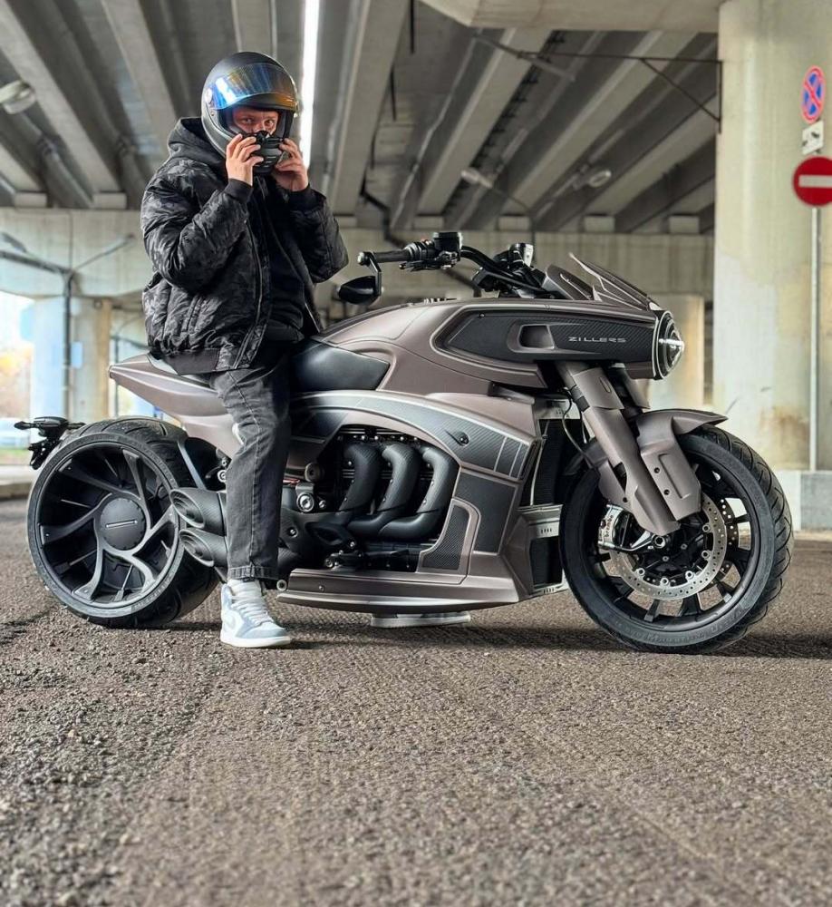 وقتی موتورسیکلت به یک شاهکار هنری تبدیل میشود