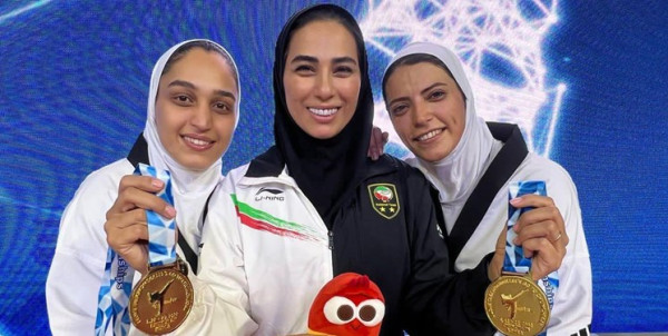 دختران ایران درخشیدند و مدالها را درو کردند + عکس