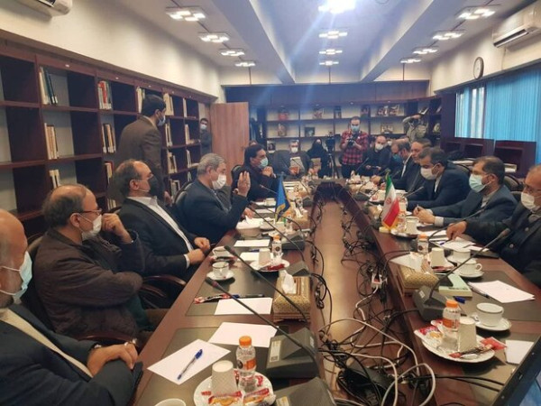 دیدار سخنگوی امور خارجه با رئیس و اعضای فرهنگستان هنر