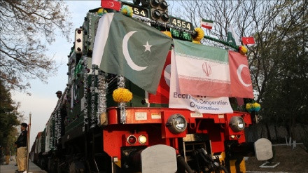 قطار ترانزیتی پاکستان - ایران - ترکیه وارد ایران شد