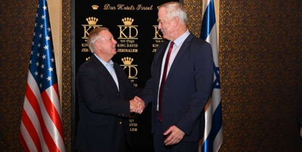 دیدار گانتز با سناتور جمهوریخواه با تمرکز بر ایران