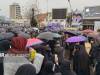 باران هم مانع نشد؛ آغاز ۲۲ بهمن در رشت