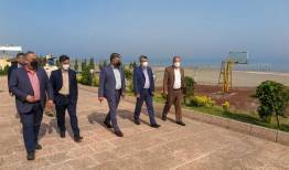 پایش میدانی امکانات و زیرساخت‌های گردشگری منطقه آزاد انزلی توسط سرپرست سازمان 