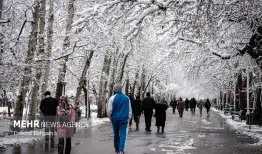 چند قاب خاص از ژست زمستانی ایران در این ساعات