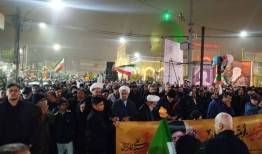 راهپیمایی باشکوه مردم دیار سلطان در خونخواهی رهبر شهید