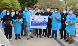 اعلام حمایت خبرنگاران لرستانی از کادر درمان در قالب \