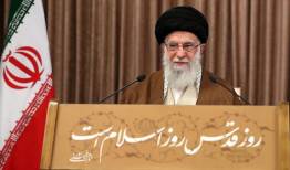 سخنرانی تلویزیونی رهبر انقلاب به مناسبت روز قدس