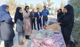 دستور ویژه فرماندار هامون برای اختصاص جایگاه‌های موقت فروش صنایع دستی در شهر محمدآباد