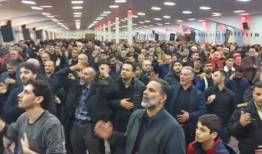 تجمع سوگواران رهبر شهید انقلاب در تنکابن