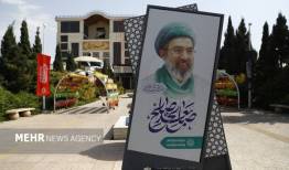 فضاسازی شهری قم به مناسبت شهادت رهبر شهید و انتخاب رهبری معظم انقلاب