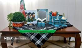 سفره‌های هفت‌سین شهدایی؛ «قاب‌های ماندگار» به یاد رهبر شهید انقلاب