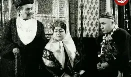 «پرویز صیاد» در کنار «حمیده خیرآبادی»؛ سال ۱۳۴۹