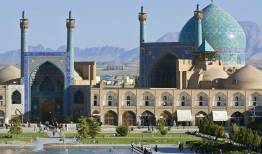 داربست‌ها با گنبد مسجد امام اصفهان خداحافظی کردند