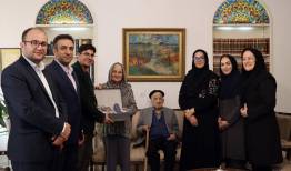 دیدار دبیرکل نهاد کتابخانه‌های عمومی با مهدی محقق و نوش‌آفرین انصاری