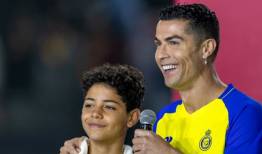 پسر رونالدو در عربستان قهرمان شد