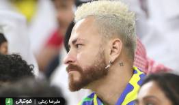 تصویری جالب از بدل نیمار در بازی قطر و اکوادور