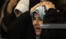 تصاویری از اشک، بغض و بهت مردم در برج میلاد