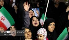 قیام مردم ورامین در سوگ رهبر شهید امت