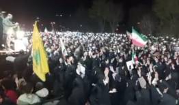 طنین «حیدر، حیدر» مردم دورود در سوگ رهبر شهید