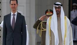 گفتگوی تلفن بشار اسدبا رئیس امارات متحده عربی