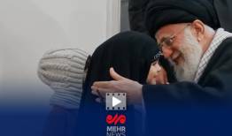 لحظاتی دیده نشده از گفت‌وگوی پدرانه رهبر شهید انقلاب با کودکان