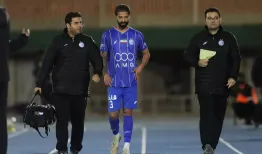یک بازیکن دیگر استقلال از دسترس خارج شد