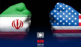 کری خوانی پهلوان ایرانی برای سربازان آمریکا+فیلم