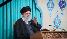 تصاویر هوایی از اجتماع سوگواران رهبر شهید در خرم‌آباد
