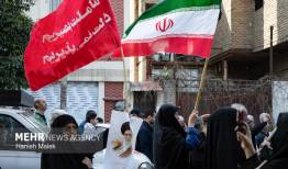 قیام مردم قصرقند در سوگ رهبر شهید
