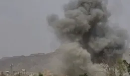 عربستان یک شهر مرزی یمن را هدف قرار داد