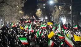 خروش مردم ارومیه در خونخوانی و سوگ رهبر شهید