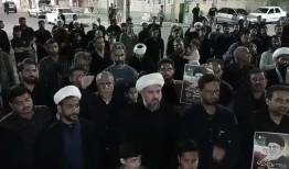 اجتماع مردم انقلابی فهرج در خونخواهی قائد امت 