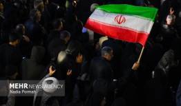 تجمع مردم عزادار سرزمین آفتاب در سوگ رهبر شهید انقلاب